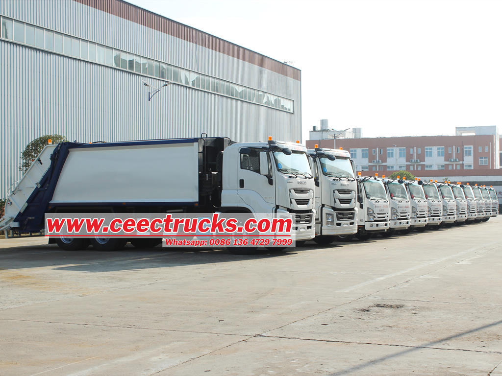 ISUZU 쓰레기 압축 트럭 예비 부품 목록