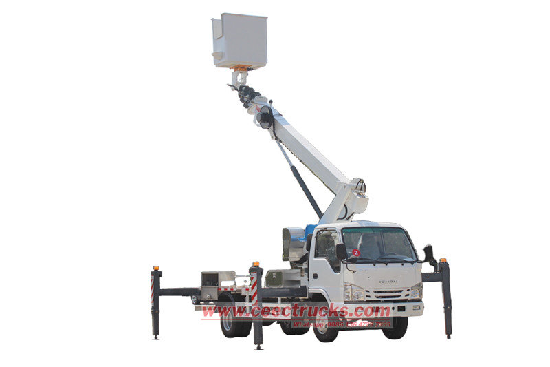 이수즈 ELF 16m 리프팅 플랫폼 트럭