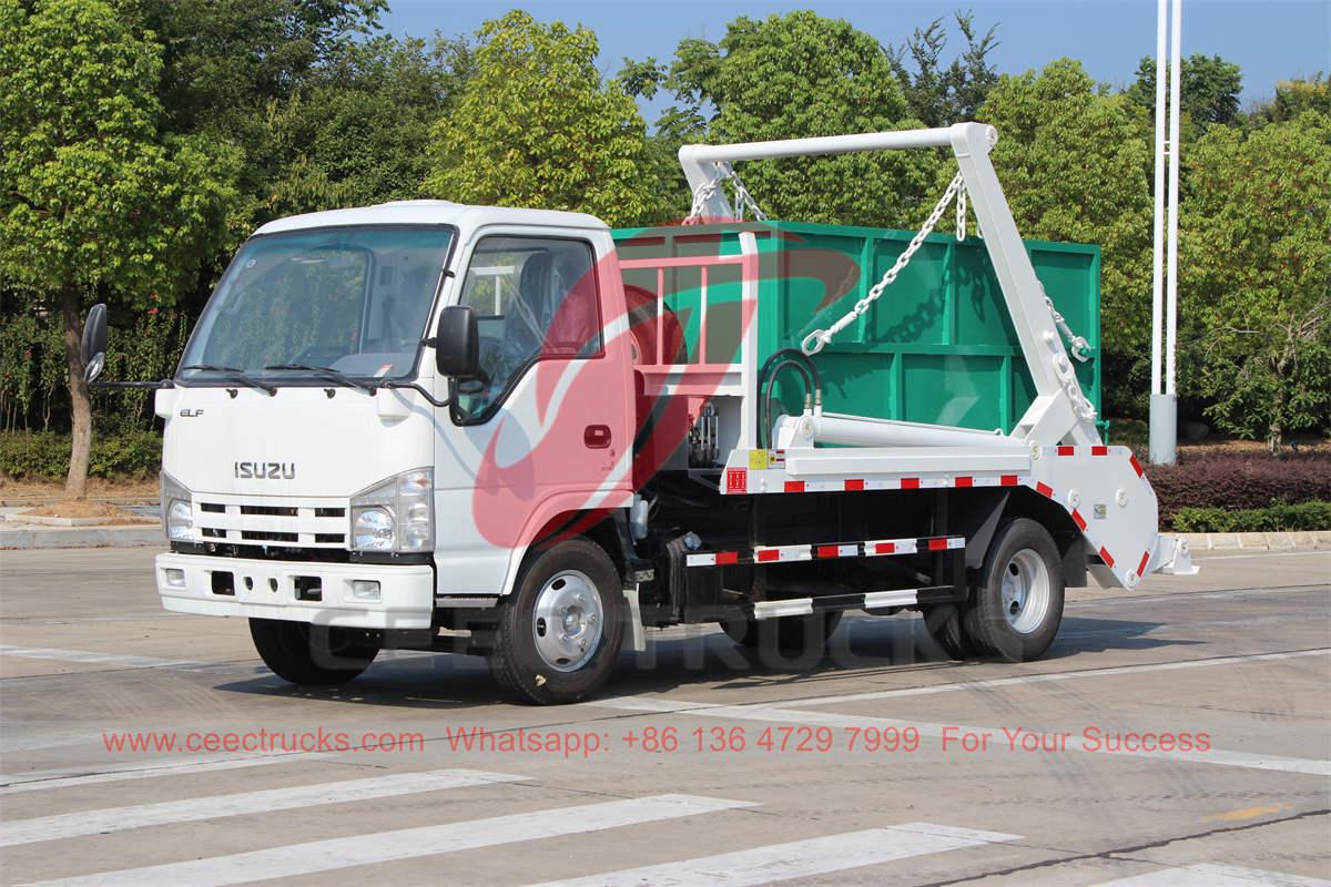 CEEC TRUCKS에서 생산한 ISUZU 6 CBM 스킵 로더 트럭