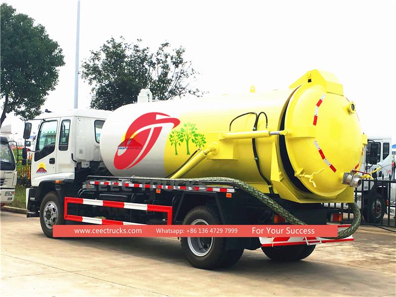 하수 진공 트럭 운전에 대한 몇 가지 중요한 규칙