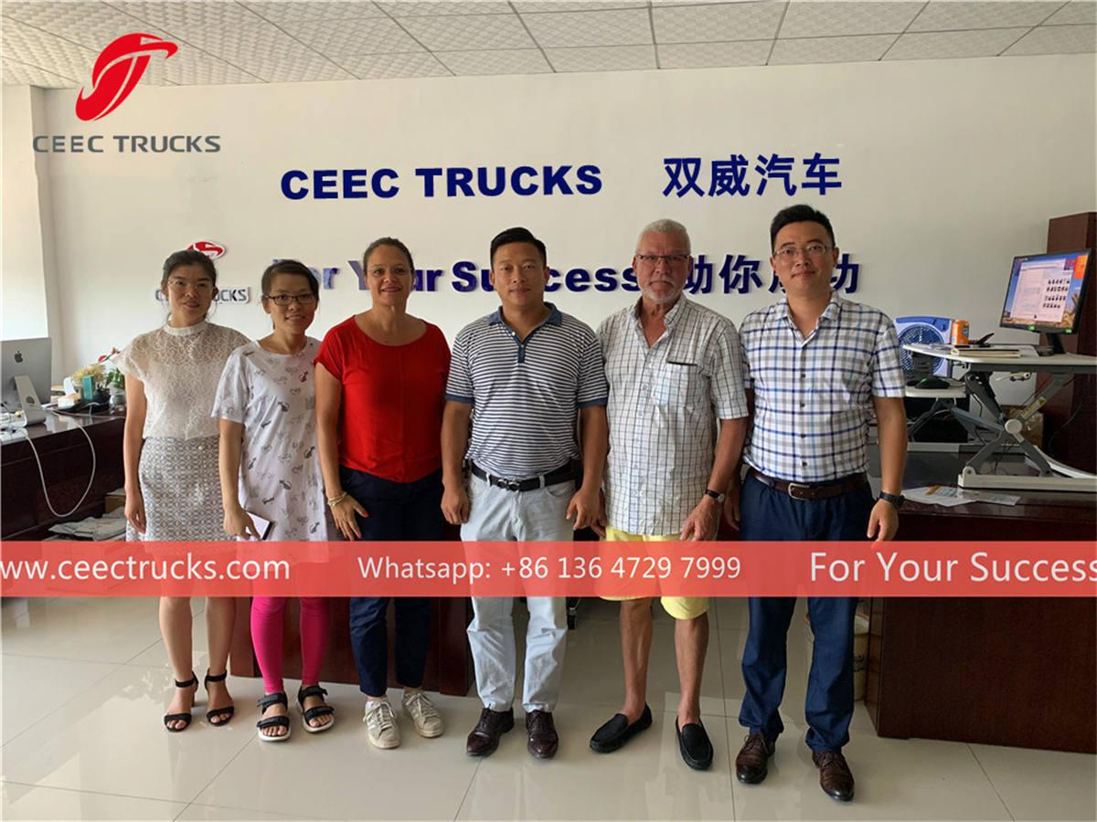 모리셔스 - 스킵로더 상부 구조 수출