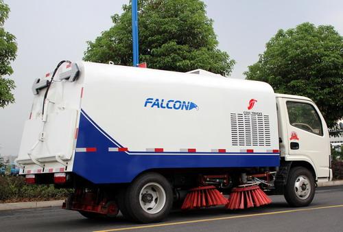 에콰도르 수출용 동풍 4CBM 도로 청소 트럭