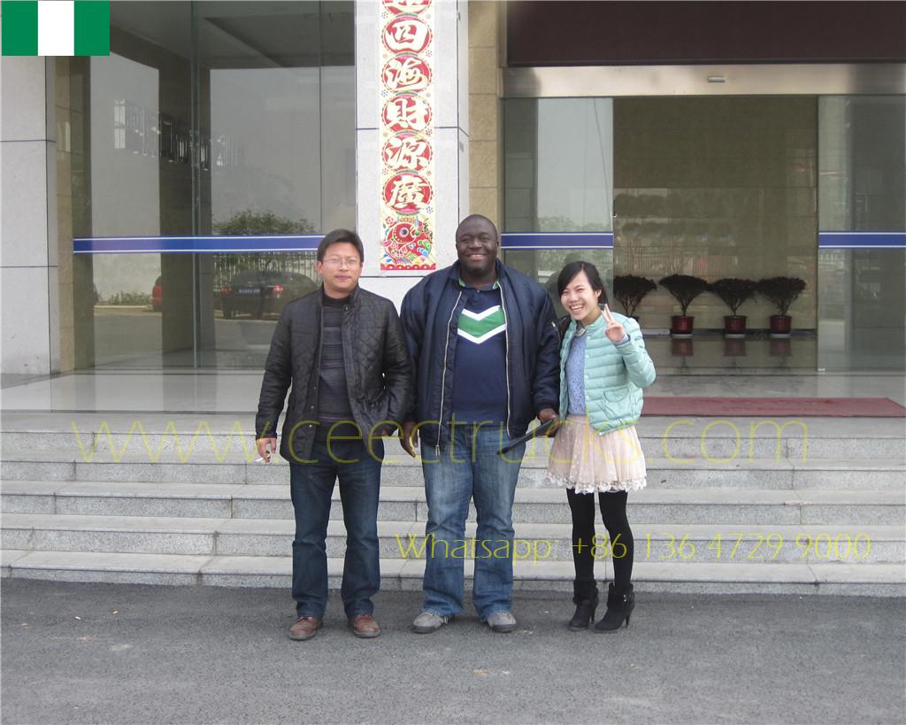 나이지리아 고객 CEEC 공장 방문 검사