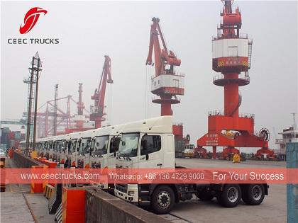 히노 트랙터 트럭 50대가 필리핀으로 수출됨