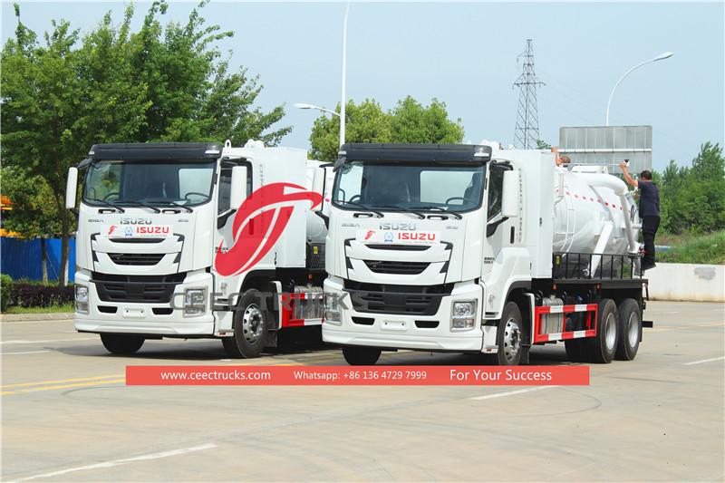 진공 청소 트럭의 장점은 무엇입니까?