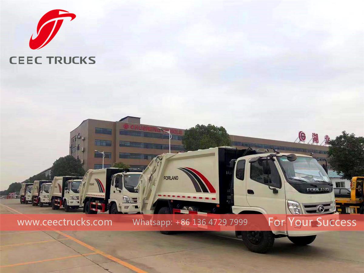 에티오피아 - 포톤 쓰레기 압축차 10대 수출