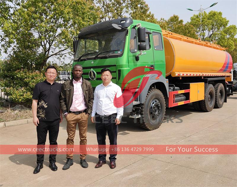 탄자니아 - 바이벤 연료 탱크 트럭 2대 수출